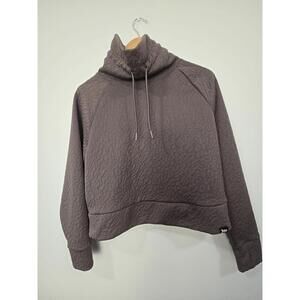 Juicy Couture Sport Cropped Hoodie in dusty mauve- Size Small